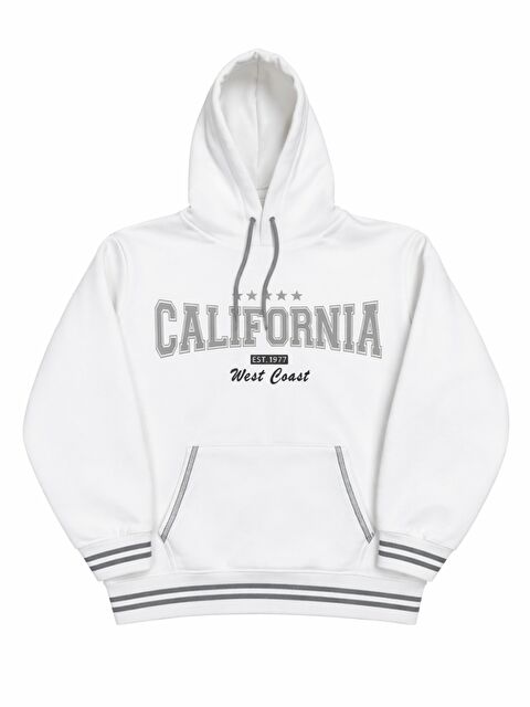 Modanino Erkek Çocuk 3 İplik Kapüşonlu ve Kanguru Cepli Sweatshirt 12336 - S000464867-20063