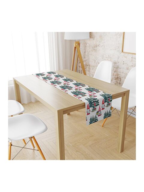 Evmila Kış Çam Ağaçları Desen Runner Llrn 84 40x140 cm - S000088210-23173