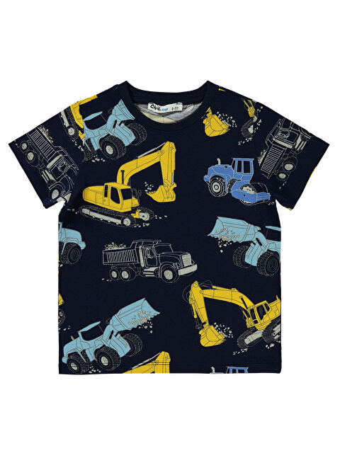 Civil Boys Erkek Çocuk Tişört 2-5 Yaş Lacivert