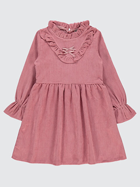 Civil Kız Çocuk Elbise 6-9 Yaş Pudra - S000285629-7152