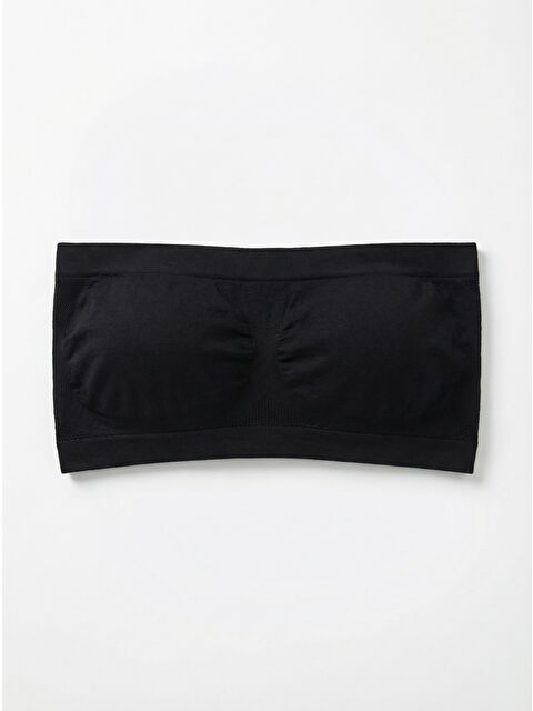 C&City C14002 Dikişsiz Straplez Büstiyer Siyah - S000222105-19351