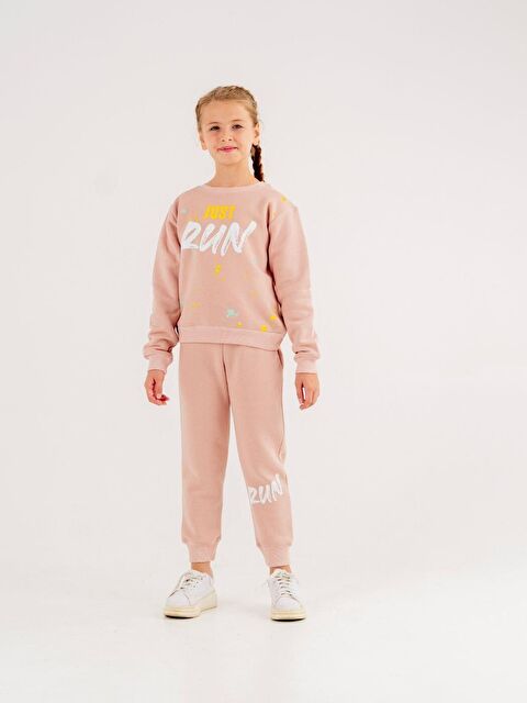 COPPA BABY Bisiklet Yaka Baskılı  Uzun Kollu  Eşofman Takım - S000122232-37407