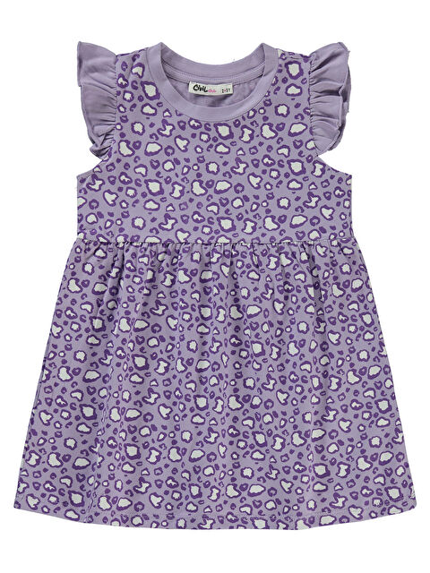 Civil Girls Kız Çocuk Elbise 2-5 Yaş Lila