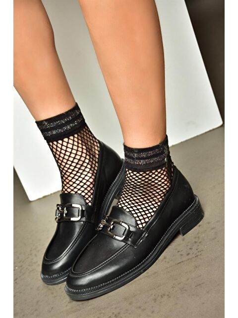 Fox Shoes R8206902 Siyah Günlük Kadın Ayakkabı - S000081007-19351