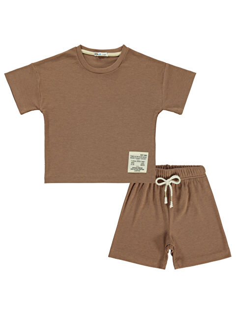 Civil Boys Erkek Çocuk Takım 2-5 Yaş Kahve