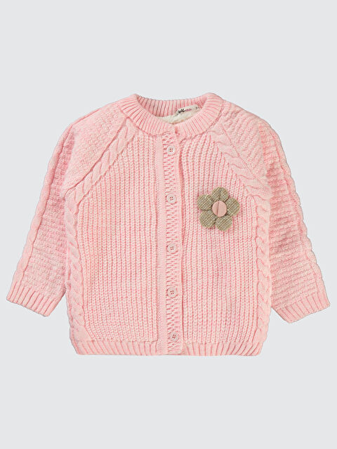 Civil Girls Kız Çocuk Hırka 2-5 Yaş Açık Pembe - S000302134-20020