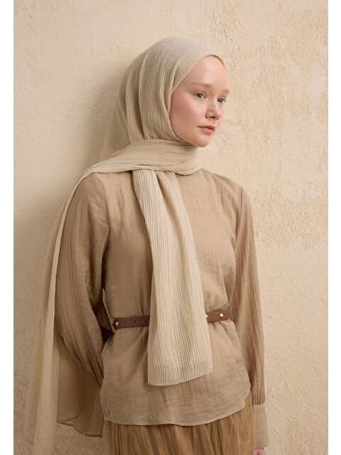 Fresh Scarfs Modal Krinkıl Şal Taş