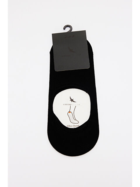 Altınyıldız Classics Erkek Siyah Tekli Babet Çorap