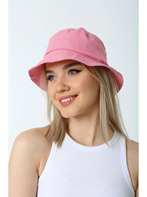 Remsa Mayo Pamuk Bucket Şapka RŞ-110 Pudra - S000271458-23490