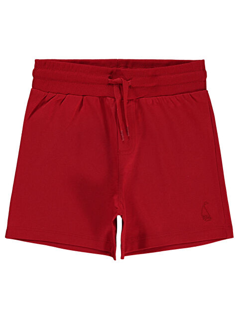 Civil Boys Erkek Çocuk Şort 6-9 Yaş Kırmızı