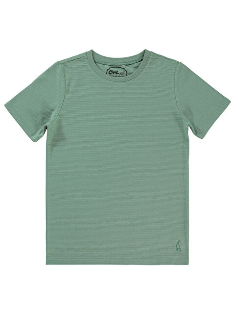 Civil Boys Erkek Çocuk Tişört 10-13 Yaş Soft Haki - S000198399-18547