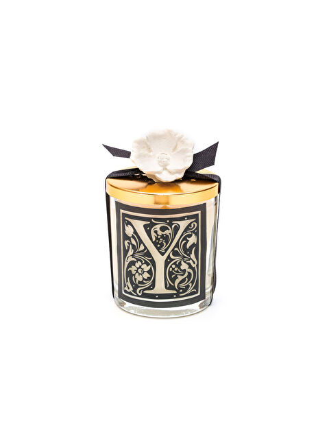 Missi Kişiye Özel Y Harfi Yasemin Sandal Vegan Mum(140 gr) - S000077541-19965