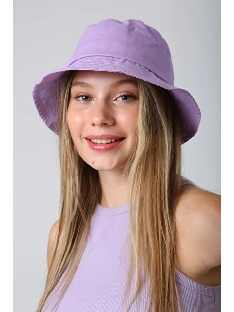 Remsa Mayo Pamuk Bucket Şapka RŞ-110 Lila - S000271453-17878