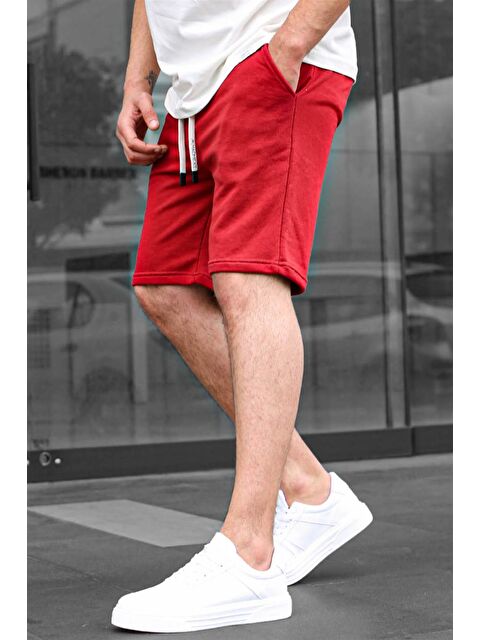 Madmext Bordo Basic Erkek Şort 6505 - S000016927-19951