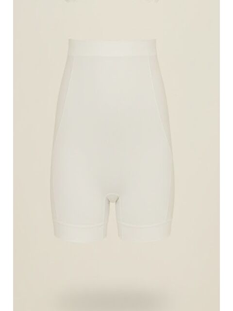 C&City C17027 Düşük Bel İnce Boxer Korse Beyaz - S000222278-20063