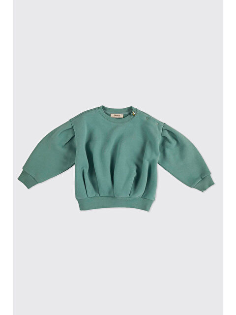 Panço Kız Bebek Yeşil Sweatshirt - S000320041-18194
