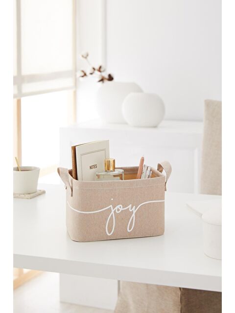 Ocean Home Textile Bej Renk Joy Sepet 24 x 17 x 14 cm - S000090843-19928