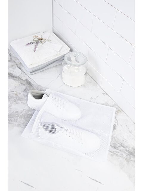 Ocean Home Textile Beyaz Renk Ayakkabı Yıkama Filesi 35 x 40 cm - S000091786-20063