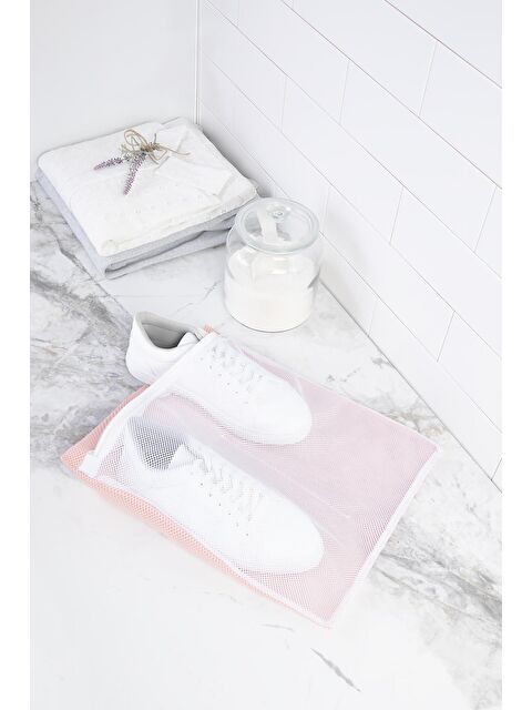Ocean Home Textile Pembe Renk Ayakkabı Yıkama Filesi 35 x 40 cm - S000091878-20024
