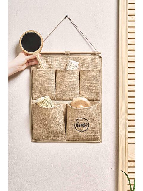 Ocean Home Textile 2 Katlı Home Jüt Duvar Tipi Düzenleyici 35 x 45 cm - S000120358-19928