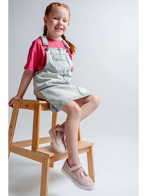 Mnpc Kız Çocuk Pudra Tavşanlı Günlük Babet - S000361733-7152