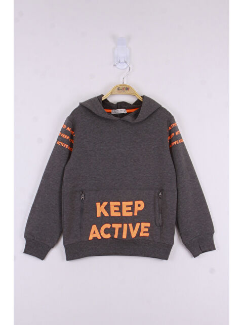 Toontoykids Erkek Çocuk Keep Active Baskılı Sweatshirt - S000417503-37421