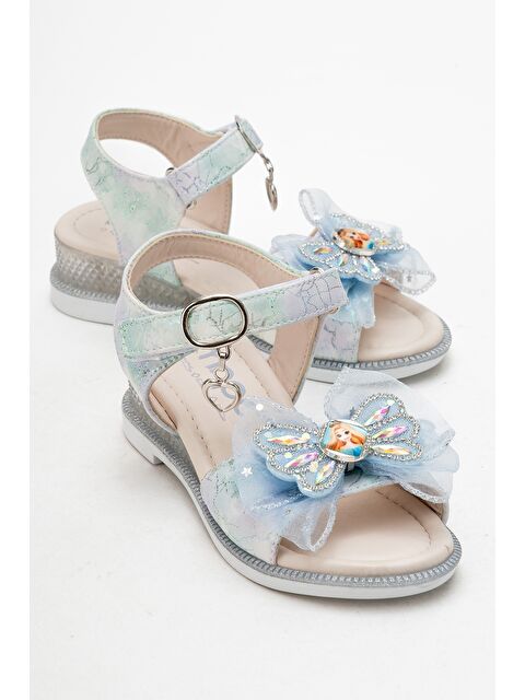 Mnpc Kız Çocuk Mavi Abiye Ayakkabı - S000400562-17234