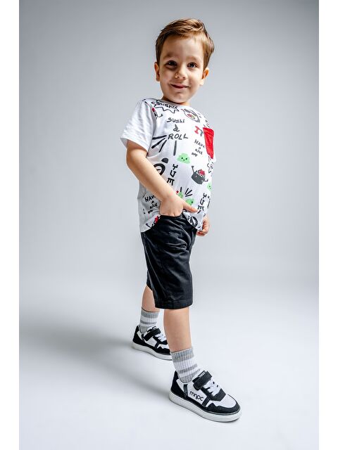 Mnpc Erkek Çocuk Siyah Günlük Ayakkabı - S000353312-19351