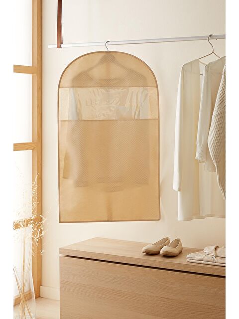 Ocean Home Textile Bej Balıksırtı Elbise Kılıfı 60 x 100 cm - S000091972-19928