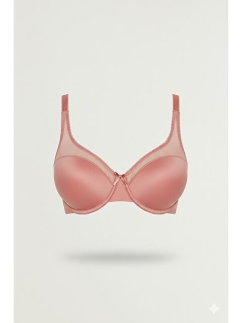 C&City Desteksiz Sütyen C11790 Gül Kurusu - S000221900-20028