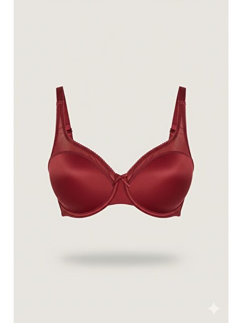 C&City Desteksiz Sütyen C11790 Bordo - S000221900-19951