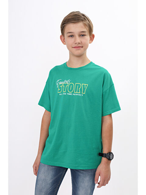 Toontoykids Erkek Çocuk Baskılı Tişört - S000417586-19416