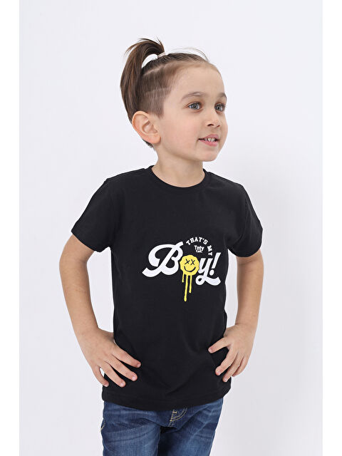 Toontoykids Erkek Çocuk Baskılı Tişört - S000417588-19351