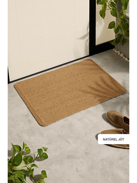 Ocean Home Textile Jüt Halat Kapı Önü Paspası 72 x 52 cm - S000091452-19928