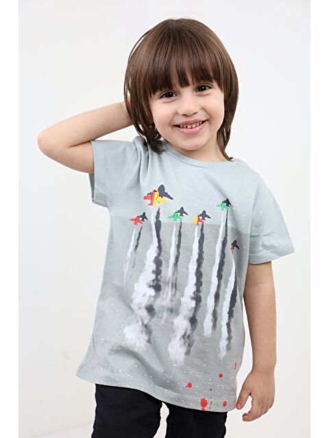 Toontoykids Erkek Çocuk Baskılı Tişört - S000417853-526