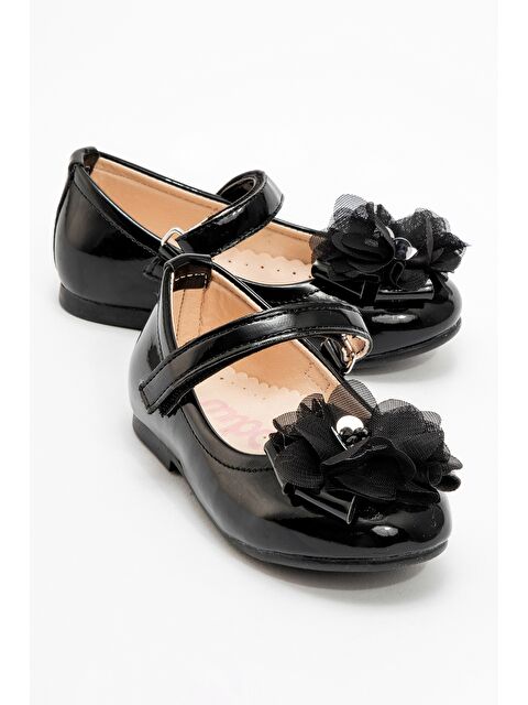 Mnpc Kız Çocuk Siyah Fashion Babet - S000361731-19351