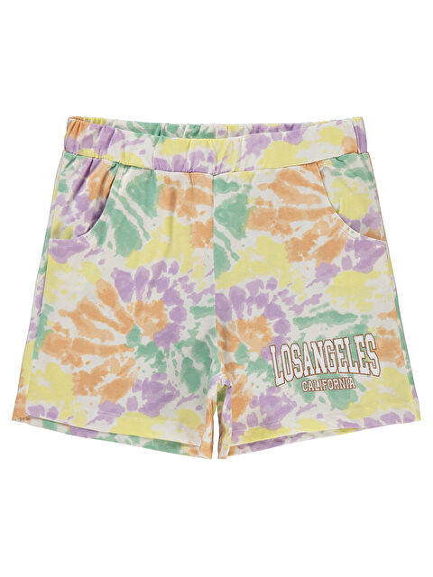 Civil Grils Kız Çocuk Şort 10-13 Yaş Lila