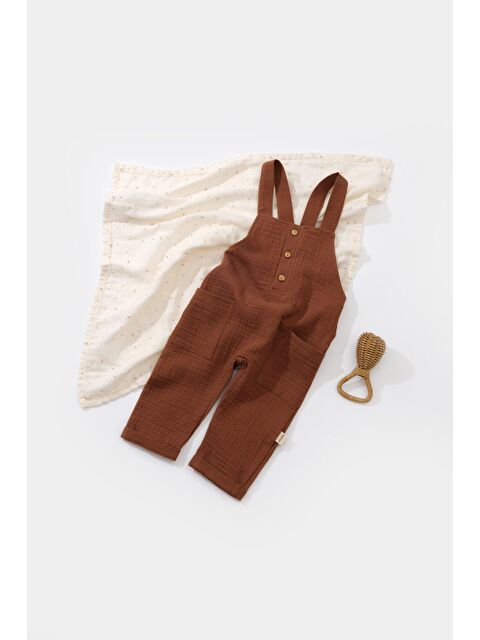 BabyCosy Organic  Müslin Cepli Salopet Tulum - S000080121-18657