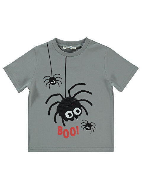 Civil Boys Erkek Çocuk Tişört 2-5 Yaş Gri - S000365099-20600