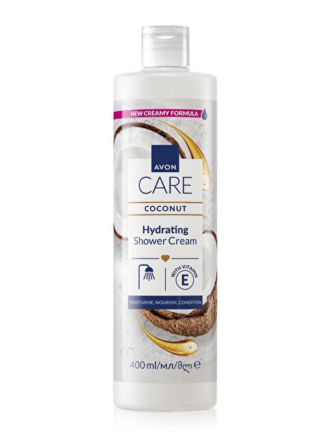 AVON Care Coconut Hindistan Cevizi Nemlendirici Duş Jeli 400 Ml. - S000190129-10231