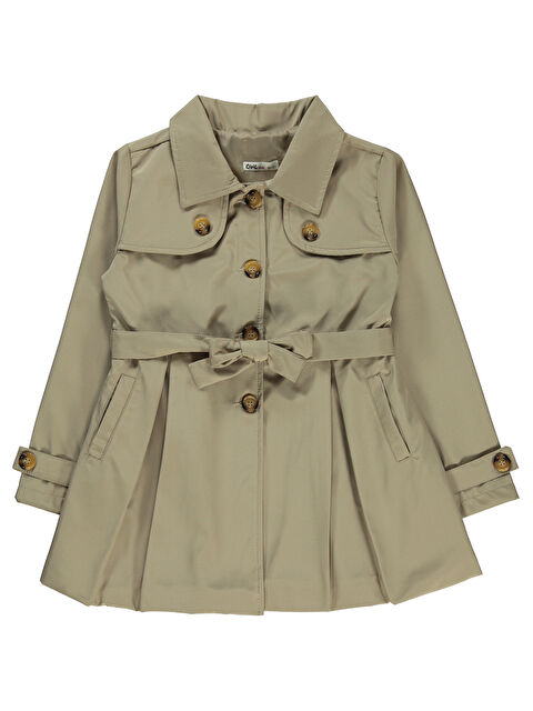Civil Girls Kız Çocuk Ceket 10-13 Yaş Bej - S000362329-19928