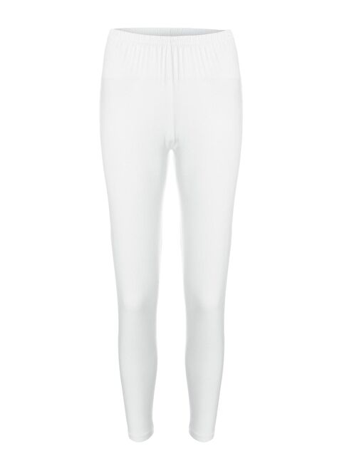 Tolin Kadın Pamuklu Düz Renk Biyeli Uzun Tayt 721 - S000075192-20063