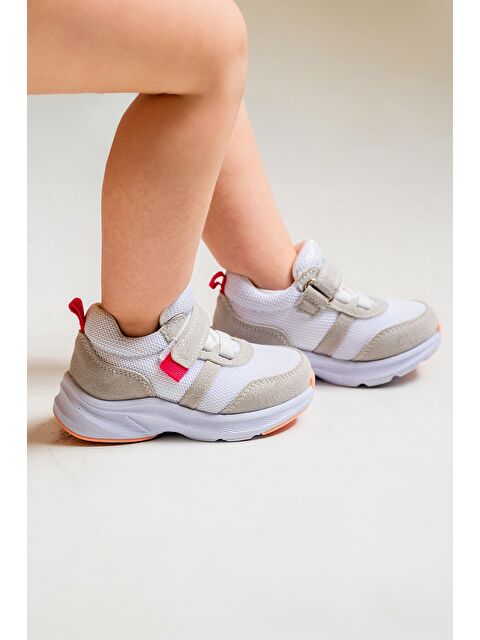 Mnpc Unisex Çocuk Beyaz Günlük Spor Ayakkabı - S000157014-20063
