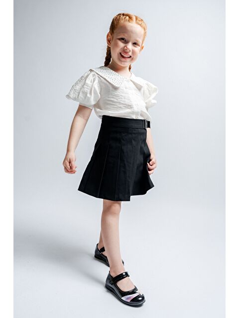 Mnpc Kız Çocuk Siyah Yıldızlı Günlük Babet - S000353505-19351