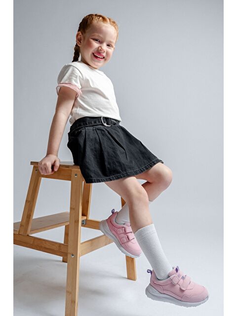 Mnpc Kız Çocuk Pudra Günlük Spor Ayakkabı - S000353468-23490