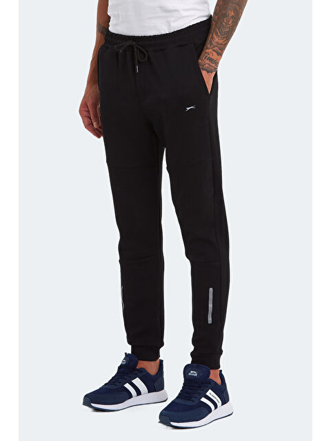 SLAZENGER KOX I Erkek Jogger Eşofman Altı Siyah