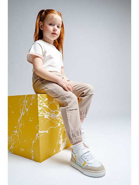 Mnpc Kız Çocuk Bej Günlük Ayakkabı - S000353467-19928