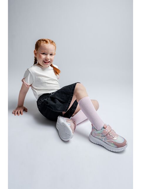 Mnpc Kız Çocuk Pudra Spor Ayakkabı - S000361745-23490