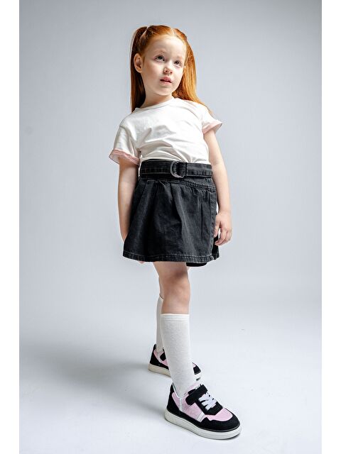 Mnpc Kız Çocuk Siyah-Pembe Günlük Ayakkabı - S000353467-19351