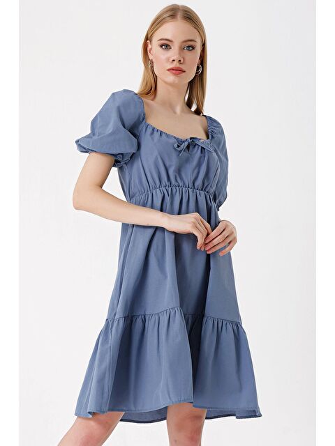 Rodi Kloş Poplin Elbise - S000088248-17234